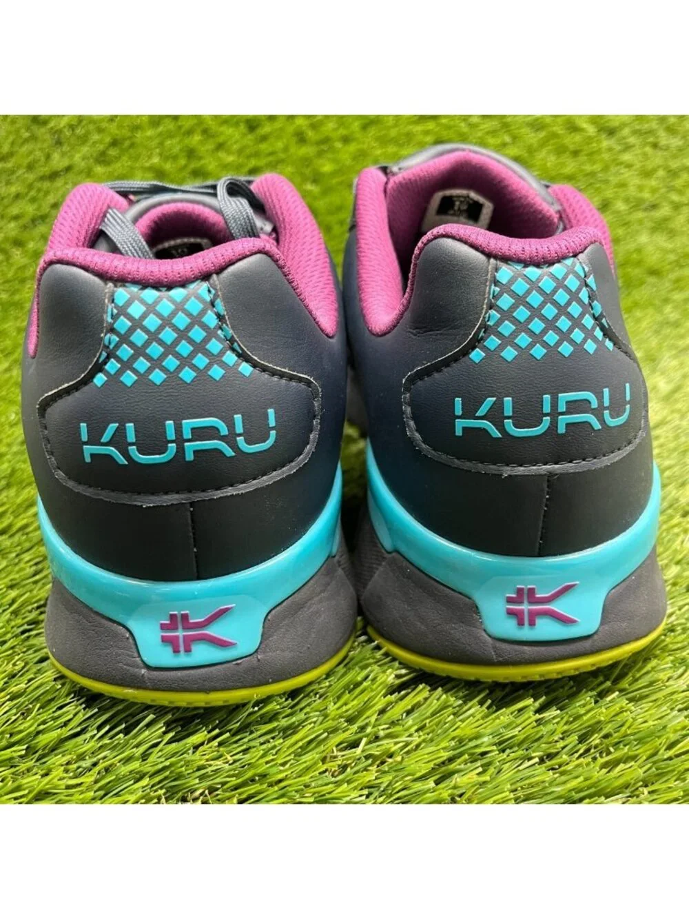 Kuru Quantum 2.0 Womens Size 10D Purple Blue Athletic Running Shoes Sneakers